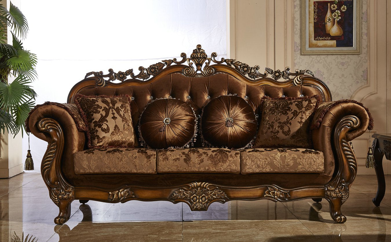 Alexandria Brown Living Room Collection